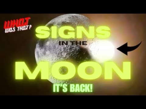 Sign's in the Moon Before the Eclipse Earth Watchman news...