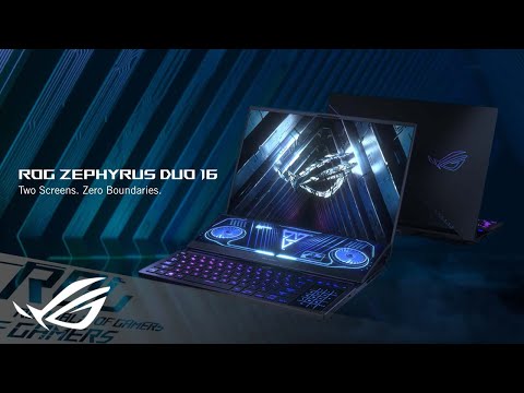 2023 ROG Zephyrus Duo 16 - Two screens. Zero boundaries. | ROG