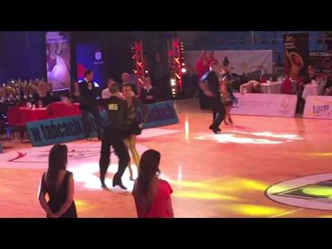 Mistrzostwa Polski w Tancach Lublin 2016 Semi Finals - Samba {Kotov Vyacheslav   Jedwabna Weronika}