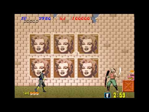 Shinobi (Arcade) Perfect Bonus Stage