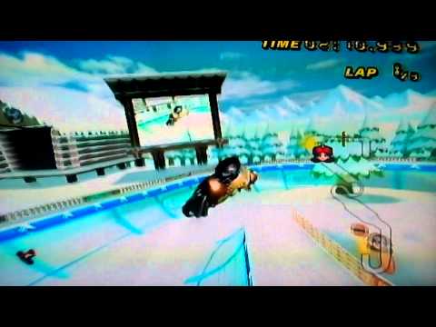 Mario Kart Wii DK SUMMIT DOUBLE  SHORTCUT TUTORIAL