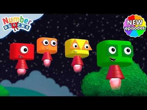 Grid Unlocked | Series 7 | Learn Times Tables | Learn to Count | Numberblocks