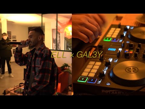 ELL X GAL3Y - Credits ( live session at Studio Fan )