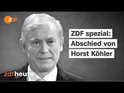 Trauerstaatsakt für ehemaligen Bundespräsidenten Horst Köhler | ZDF spezial