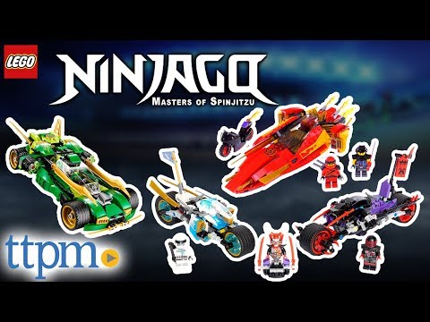 LEGO Ninjago Ninja Nightcrawler, Street Race of Snake Jaguar, Katana V11 - Review & Instructions