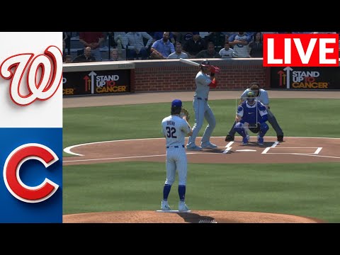 🔴 LIVE : Washington Nationals vs Chicago Cubs | Sept 5th FULL GAME | MLB THE SHOW 25 SIMULATION