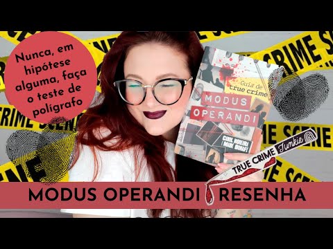 GUIA DE TRUE CRIME MODUS OPERANDI | resenha