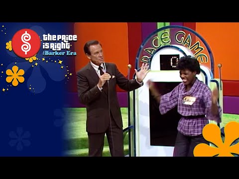 Contestant Conquers RACE GAME After a Failed First Try! - The Price Is Right 1984