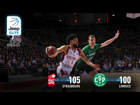 Jeep® ÉLITE : Strasbourg vs Limoges (J22)