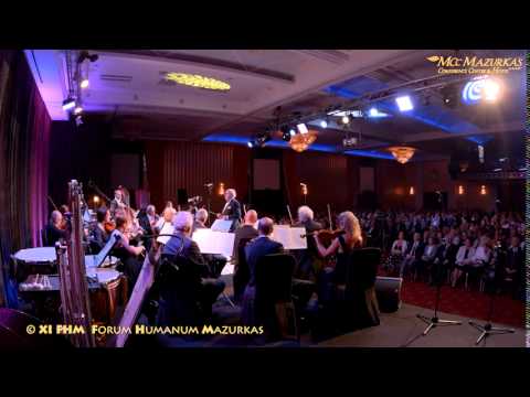 XI Forum Humanum Mazurkas-P.Czajkowski-"Serenada op.48"-dyr.M.Sewen"moderato" Orkiestra Kamer.F.N