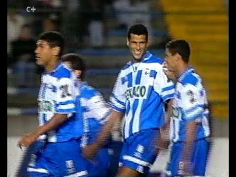 Deportivo 3-0 Sevilla | Detalles | Liga 96/97 | Penalti a lo Panenka de Rivaldo que casi no entra