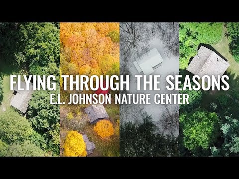Johnson Nature Center - Flying Through The Seasons (Drone Video)