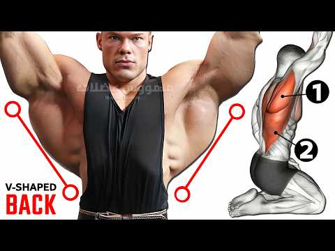 The Best V-Shaped Back Workout to Get WIDE Lats