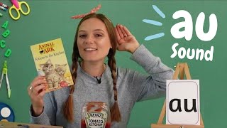 au Sound Phonics | Learn to Read with 'au' Words | British Teacher's Phonics Lesson