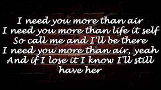 Richie Campbell - More than Air (LYRICS)