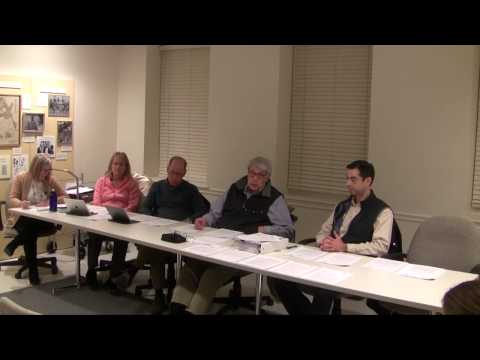 Weston MA Planning Board 3/4/2014: 7:35 - Opportunity For Public Comment