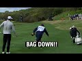 Don't watch the golfers, watch the bag 👀