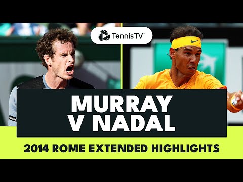 EPIC Rafael Nadal vs Andy Murray Quarter-Final! 🔥 | Rome 2014 Extended Highlights