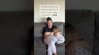 Download lagu Breastfeeding through an entire pregnancy and now tandem feeding a toddler and newborn is no joke!😅 mp3 Download lagu Breastfeeding through an entire pregnancy and now tandem feeding a toddler and newborn is no joke!😅 mp3
