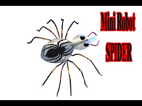 DIY-How to make ROBOT SPIDER SPY easy for kid  - The Save