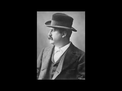 Rare: Ruggero Leoncavallo conducts Chatterton (1908 studio)