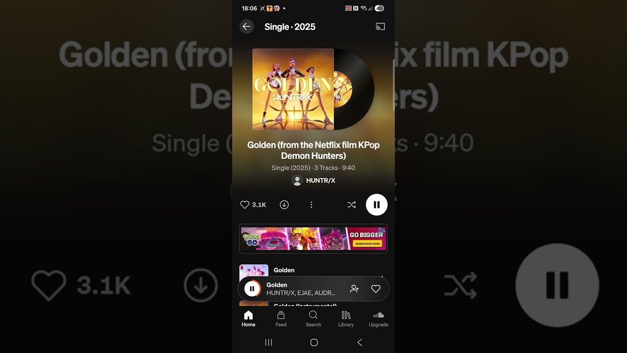 Sing to golden with me