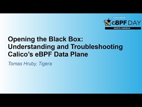 Opening the Black Box: Understanding and Troubleshooting Calico’s eBPF Data Plane - Tomas Hruby