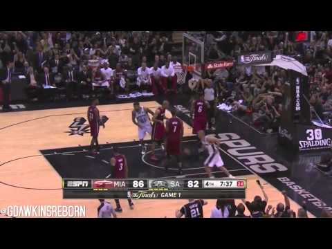 Tim Duncan Full Highlights 2014 Finals G1 vs Heat 21 Pts, 10 Rebs, 3 Assists HD