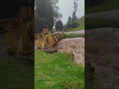 Fuertes lluvias en Chitaga Norte de Santander #lluvias #naturaleza #chitaga #nortedesantander