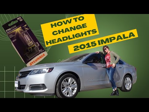 How to replace headlights on a 2015 Chevy Impala, and break a camera lens!