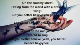 Keith Urban - You gonna fly (Lyrics)