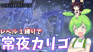 夜渡り上手ずんだもんたん【ELDEN RING NIGHTREIGN】（レベル1縛り常夜カリゴ鉄の目）■47