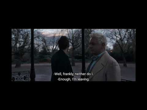 Good Omens S01E03 - breakup scene