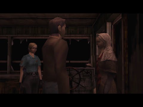 Silent Hill 4K #HQ scene 38. Cybil, Dahlia, Harry at the boat - correct brightness aspect ratio #SH1