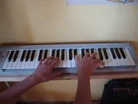 How to play the intro of Viva la Vida on keyboard