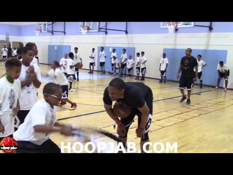 Russell Westbrook Pushing His Campers To The Limit! HoopJab