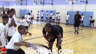 Russell Westbrook Pushing His Campers To The Limit! HoopJab