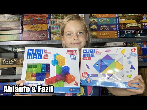 Cubi Mag Junior (3 Jahre) und Cubi Mag Pro (6 Jahre) - Logikspiel, auch für 2 Personen von HCM