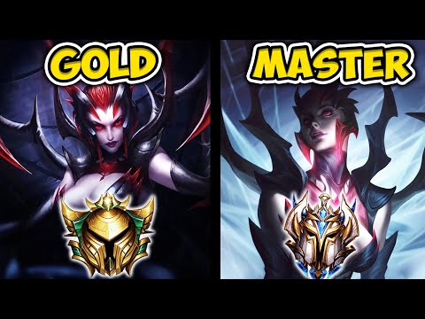 GOLD NOOB Elise vs MASTER Elise Jungle - Who plays it better??