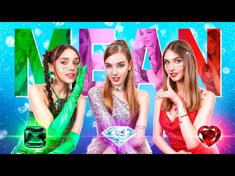 Emerald, Ruby and Diamond Became Mean Girls! Jewelry Girls Shame Teens at School