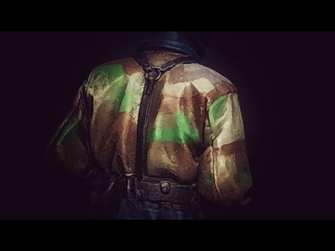How to paint German WW2 splittertarn camo