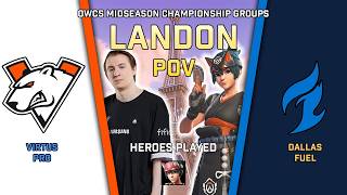 Download lagu [ Landon ] Fox Friend | Virtus Pro vs Dallas Fuel | OWCS Midseason Championship mp3