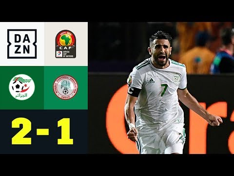 Riyad Mahrez macht sich unsterblich: Algerien - Nigeria 2:1 | Afrika Cup | DAZN Highlights