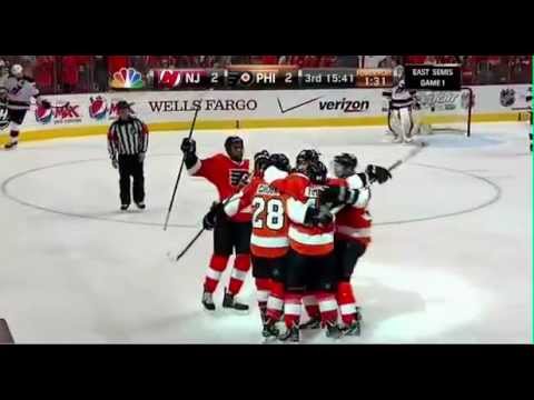 Claude Giroux PPG:New Jersey Devils @ Philadelphia Flyers Game 1 4/29/12