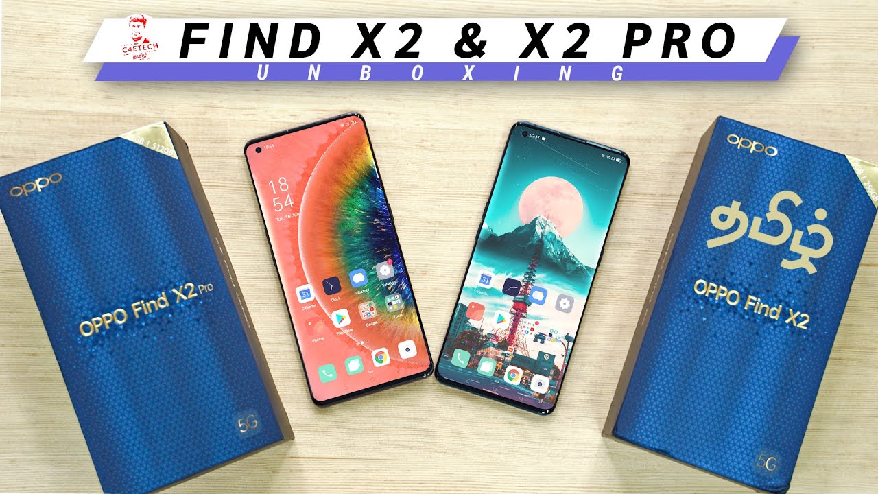 OPPO Find X2 & Find X2 Pro Unboxing - 2020 க்கான மாஸ் ஆன கேமரா Flagship!