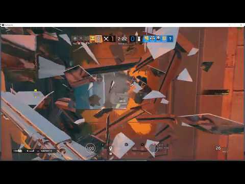 1v5 ACE Clutch against tryhards in Rainbow Six Siege