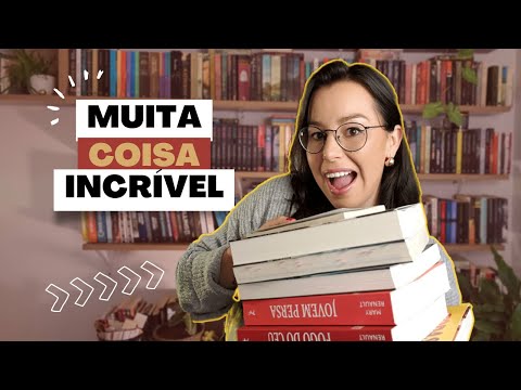 Compras, presentes e recebidos: BOOK HAUL