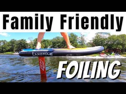 Lahoma Inflatable Board for Family Friendly Hydrofoiling
