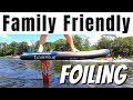 Lahoma Inflatable Board for Family Friendly Hydrofoiling