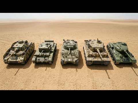 Every WW2 Battle Tank Ranked — WORST to BEST